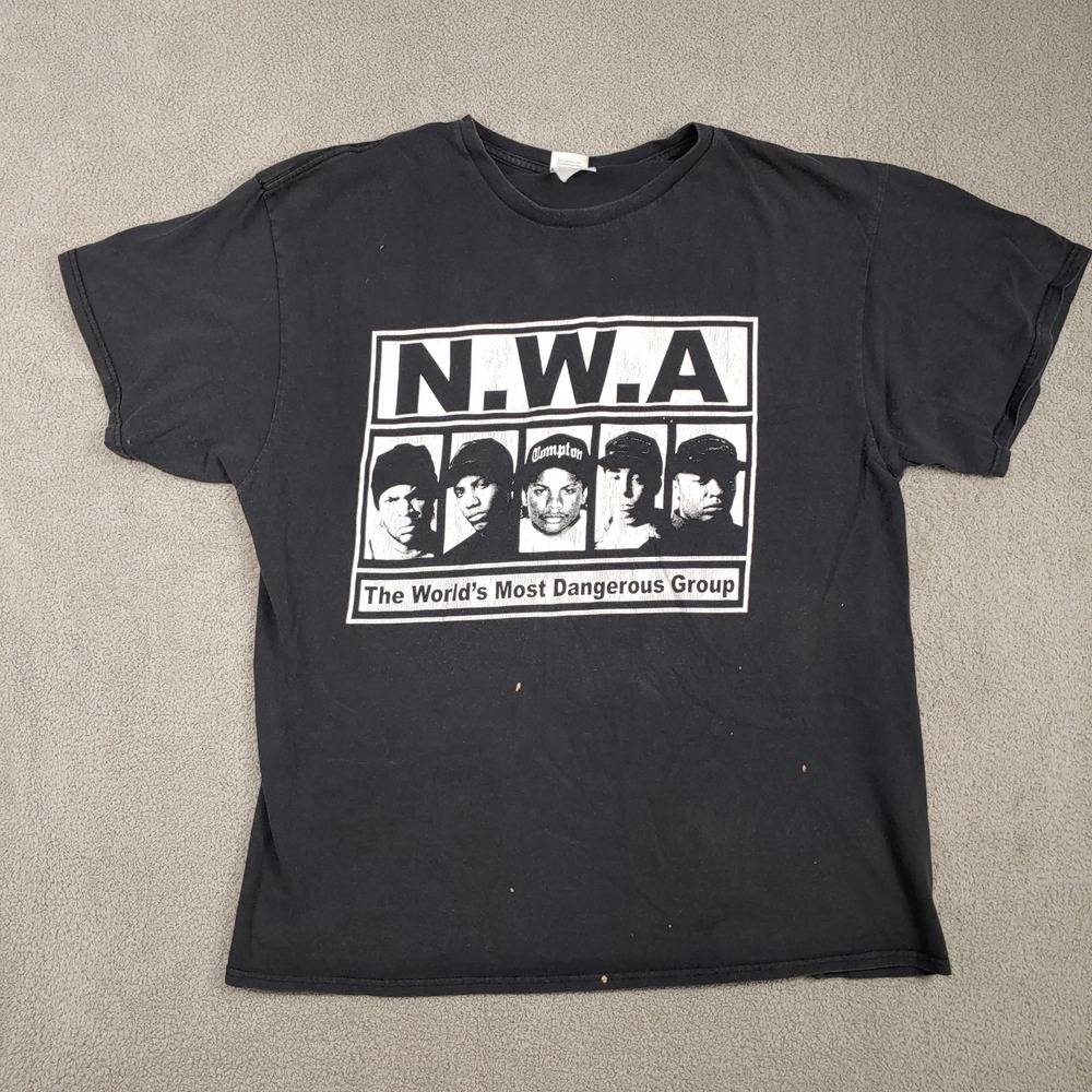 VINTAGE Delta N.W.A Graphic T-Shirt - Mens XL - NWA World's Most Dangerous Group